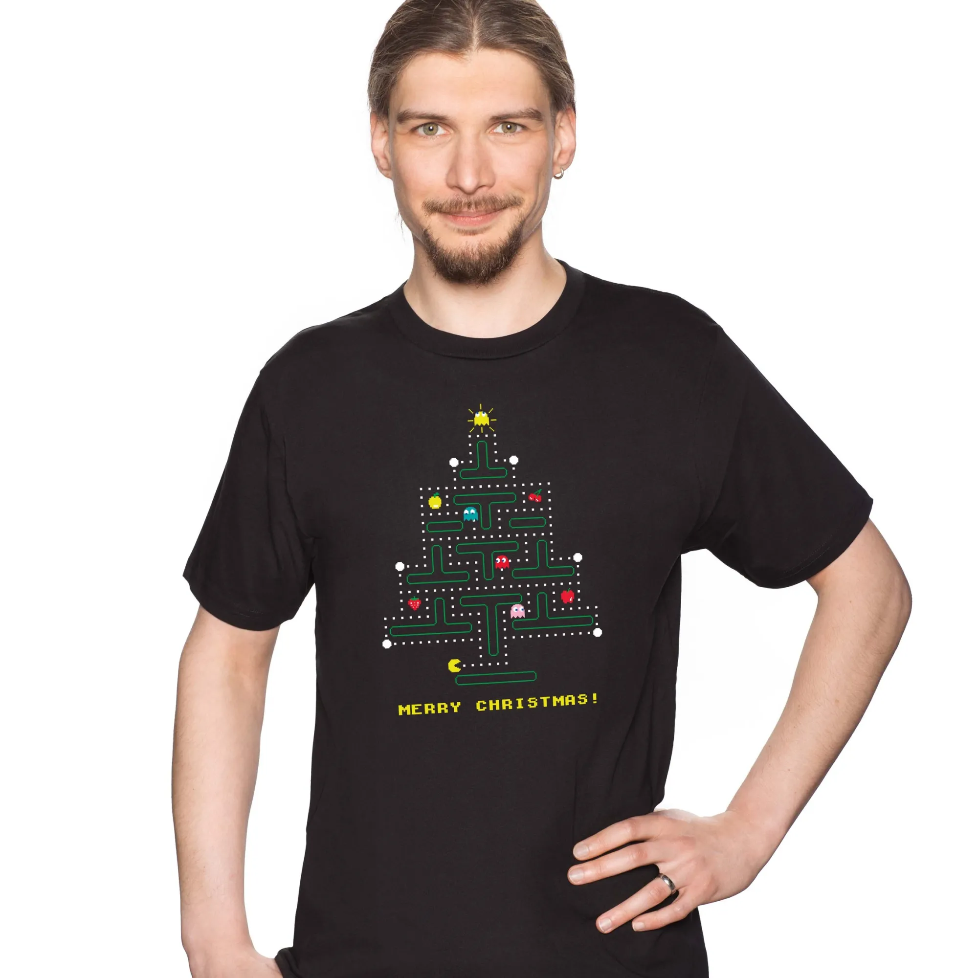 getDigital Retro Gaming Weihnachtsbaum Schwarz Discount