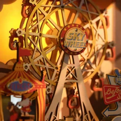 Robotime Retro-Fernseher Spieluhr Holzbausatz Sale