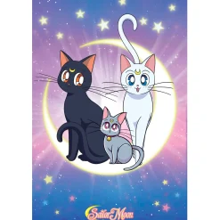 ABYStyle Studio Sailor Moon Poster Luna, Artemis & Diana Online