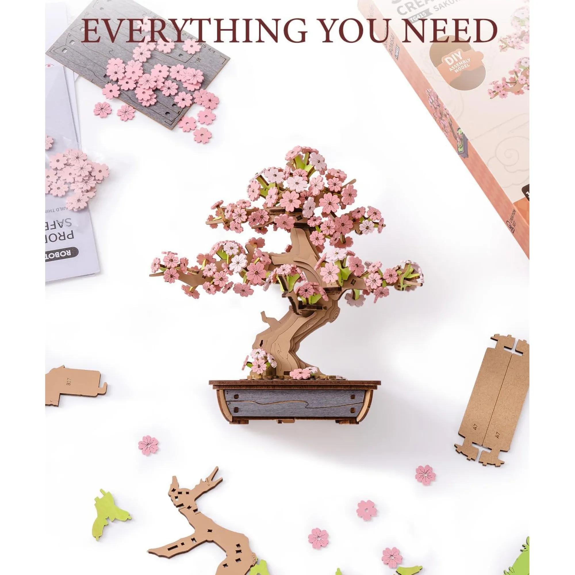 RobotIme Sakura Bonsai Holzbausatz Online