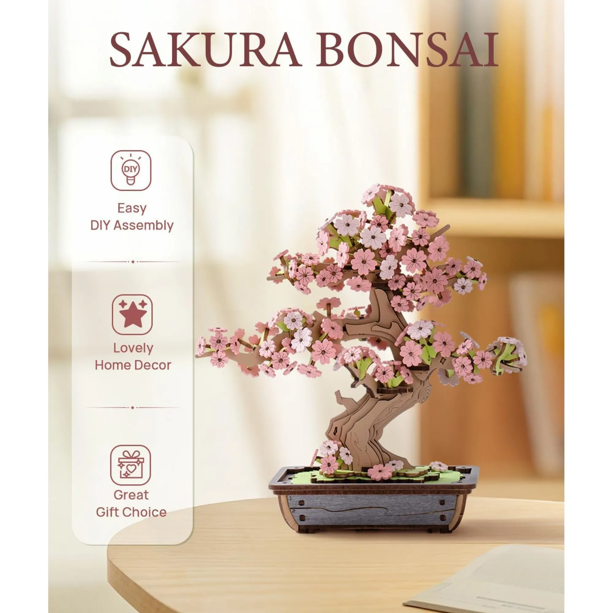 RobotIme Sakura Bonsai Holzbausatz Online