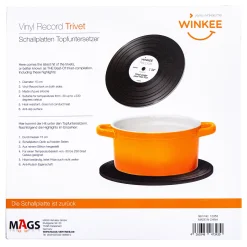 Winkee Schallplatten Topfuntersetzer Hot