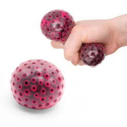 One for Fun Scrunchems Neon Beans Squish Ball Hot