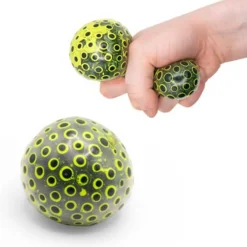 One for Fun Scrunchems Neon Beans Squish Ball Hot