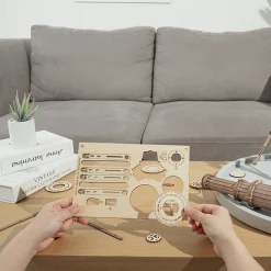 Robotime Seefahrer-Teleskop Holzbausatz Sale