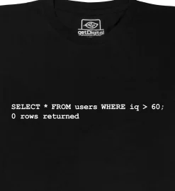 getDigital select * from users where iq > 60 Schwarz Discount