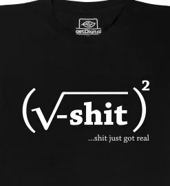 getDigital Shit just got real Schwarz Best