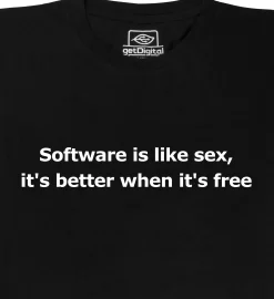 getDigital software is like sex Schwarz Hot