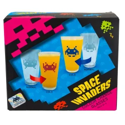 Mad Monkey Space Invaders Farbwechsel-Gläser 2er Set Online