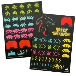 Mad Monkey Space Invaders Kühlschrankmagnete New