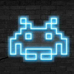 Mad Monkey Space Invaders Neon Logo Lampe Outlet