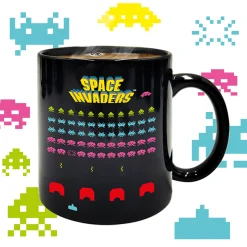 Mad Monkey Space Invaders Thermo Effekt Becher Best