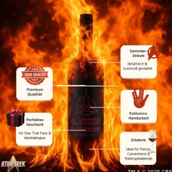 VSinne Star Trek Klingonischer Blutwein Hot
