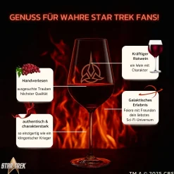 VSinne Star Trek Klingonischer Blutwein Hot