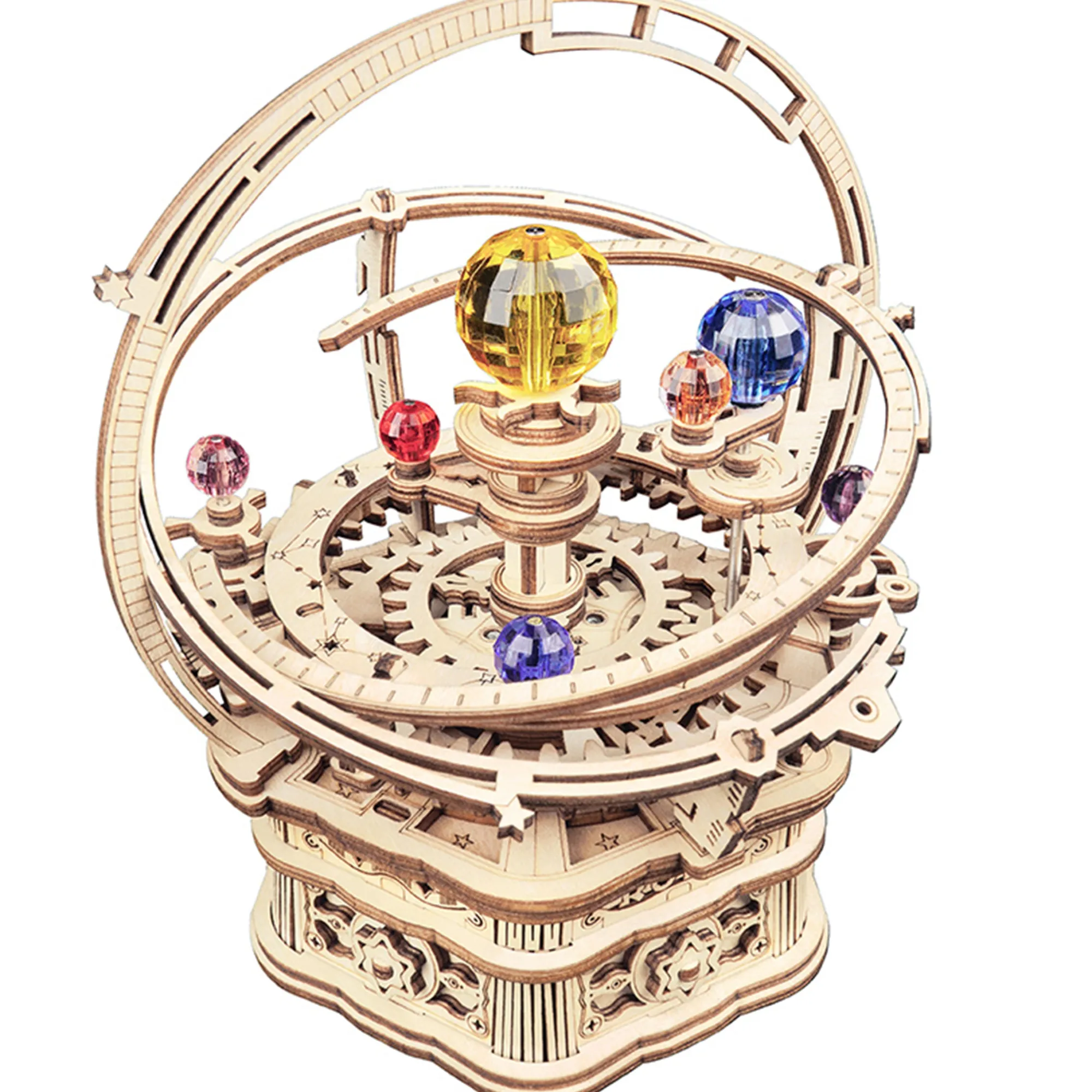 Robotime Sternennacht Mechanische Spieluhr Holzbausatz Discount