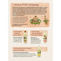 Dalgona Sulsul Normal: Überraschungsbox mit 6 alkoholischen Getränken aus Korea (Bier, Soju & Reiswein)