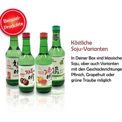 getDigital Sulsul Soju: Überraschungsbox mit 6 Soju-Getränken aus Korea Online