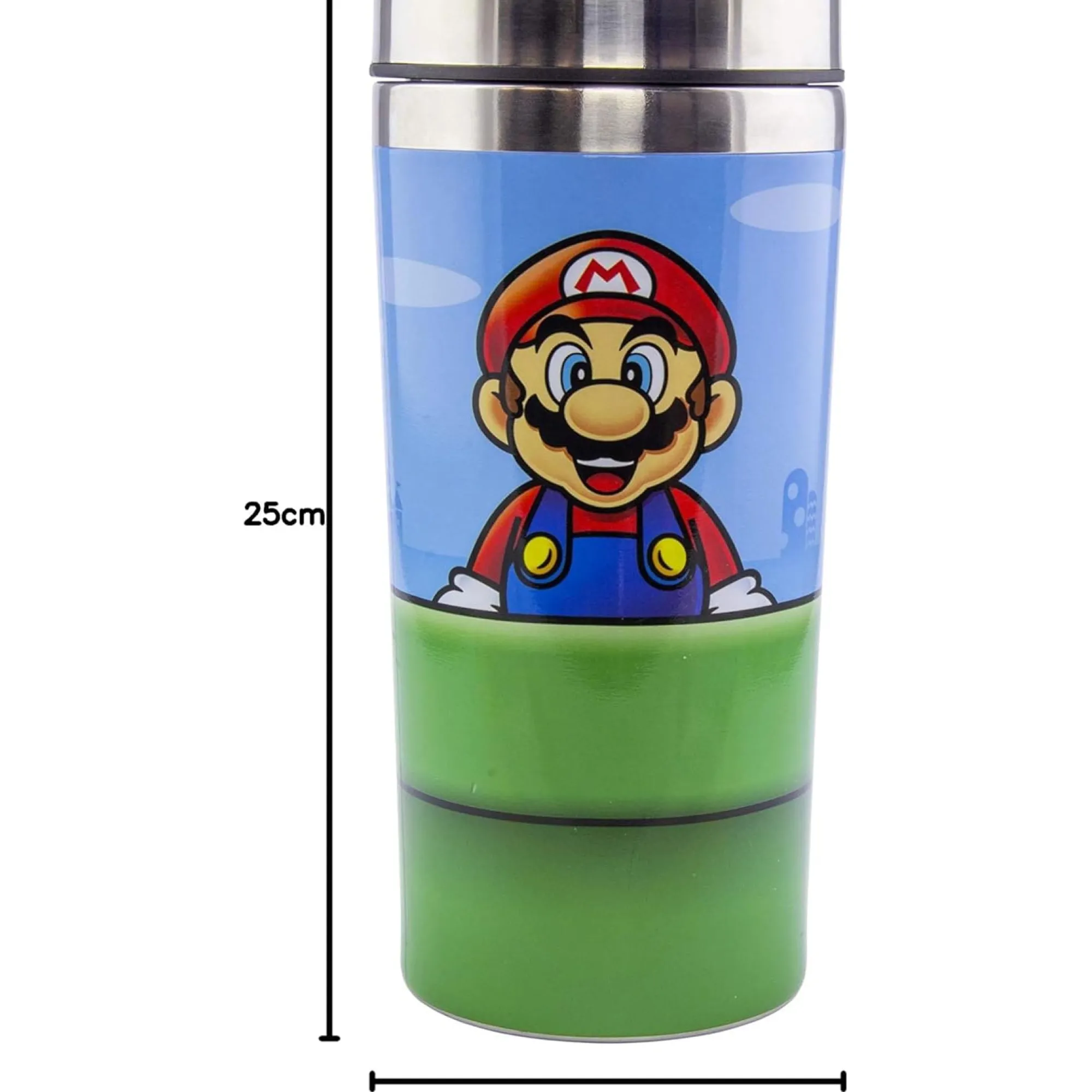 Paladone Super Mario Warpröhre Reisebecher New