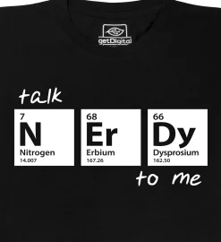 getDigital Talk NErDy to me Schwarz Outlet
