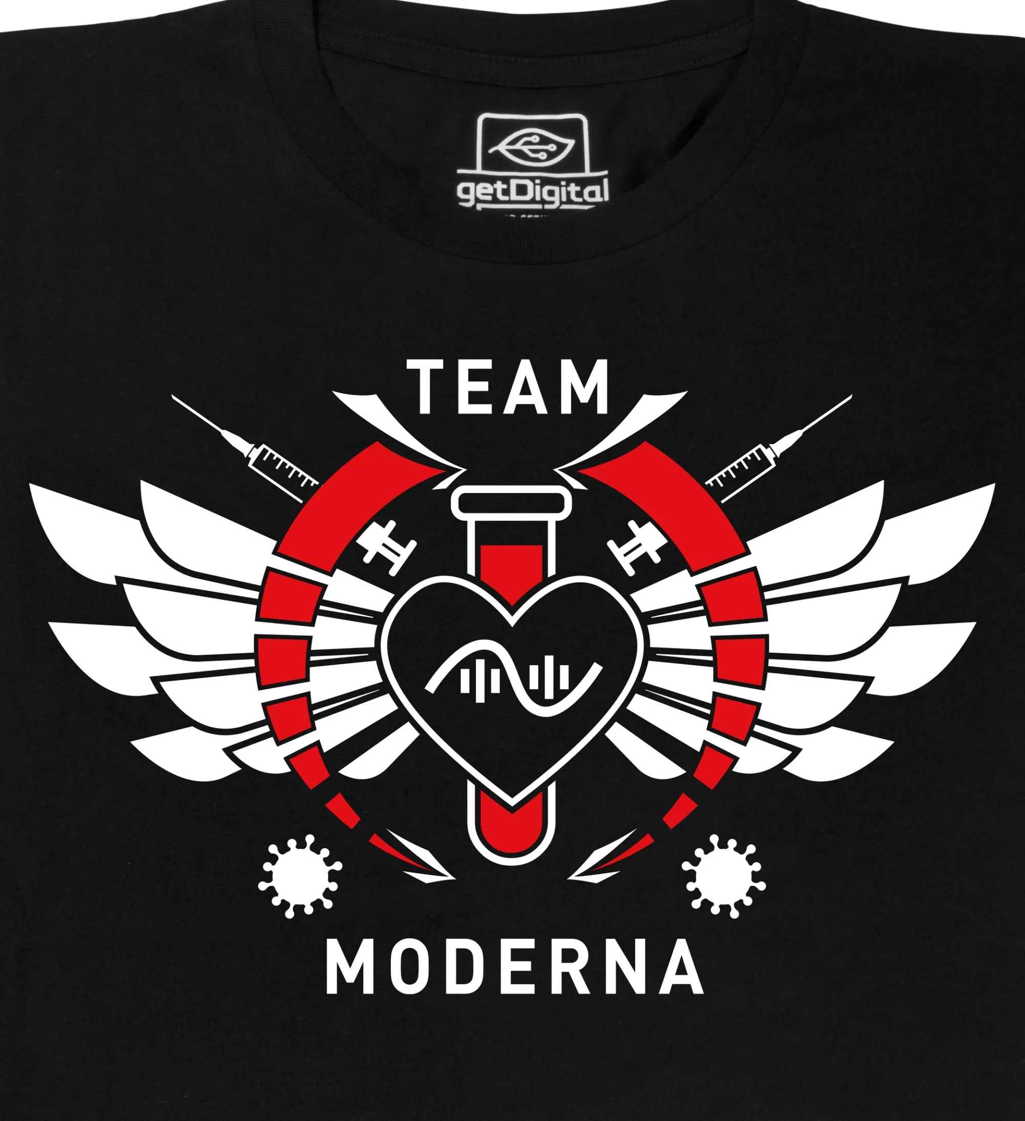 getDigital Team Moderna Schwarz Clearance