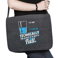 getDigital Technically the glass is always full Schwarz