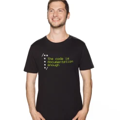 getDigital The code is documentation enough Schwarz Sale