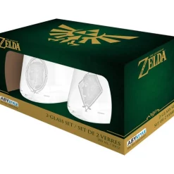 Abysse The legend of Zelda Link und Zelda 2 Gläser Set Discount