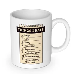 getDigital Things I Hate Becher Online