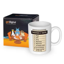 getDigital Things I Hate Becher Online