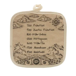 getDigital Topflappen-Set Auenland Speiseplan Clearance