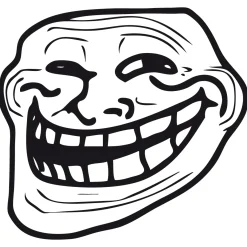 getDigital Trollface Aufkleber Discount