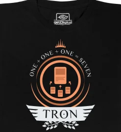 getDigital Tron Life Shirt für Magic-Spieler Schwarz