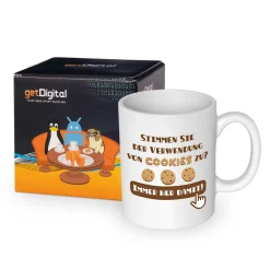getDigital Verwendung von Cookies Becher New