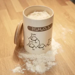 getDigital Vorratsbehälter für Mehl mit chemischen Formeln Best