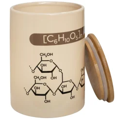 getDigital Vorratsbehälter für Mehl mit chemischen Formeln Best