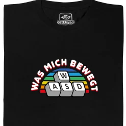 getDigital Was mich bewegt T-Shirt Schwarz Outlet