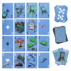 Paladone Wasserfeste Minecraft Spielkarten Clearance