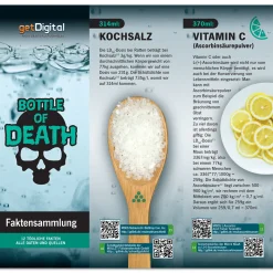 getDigital Wasserkaraffe Bottle of Death Sale